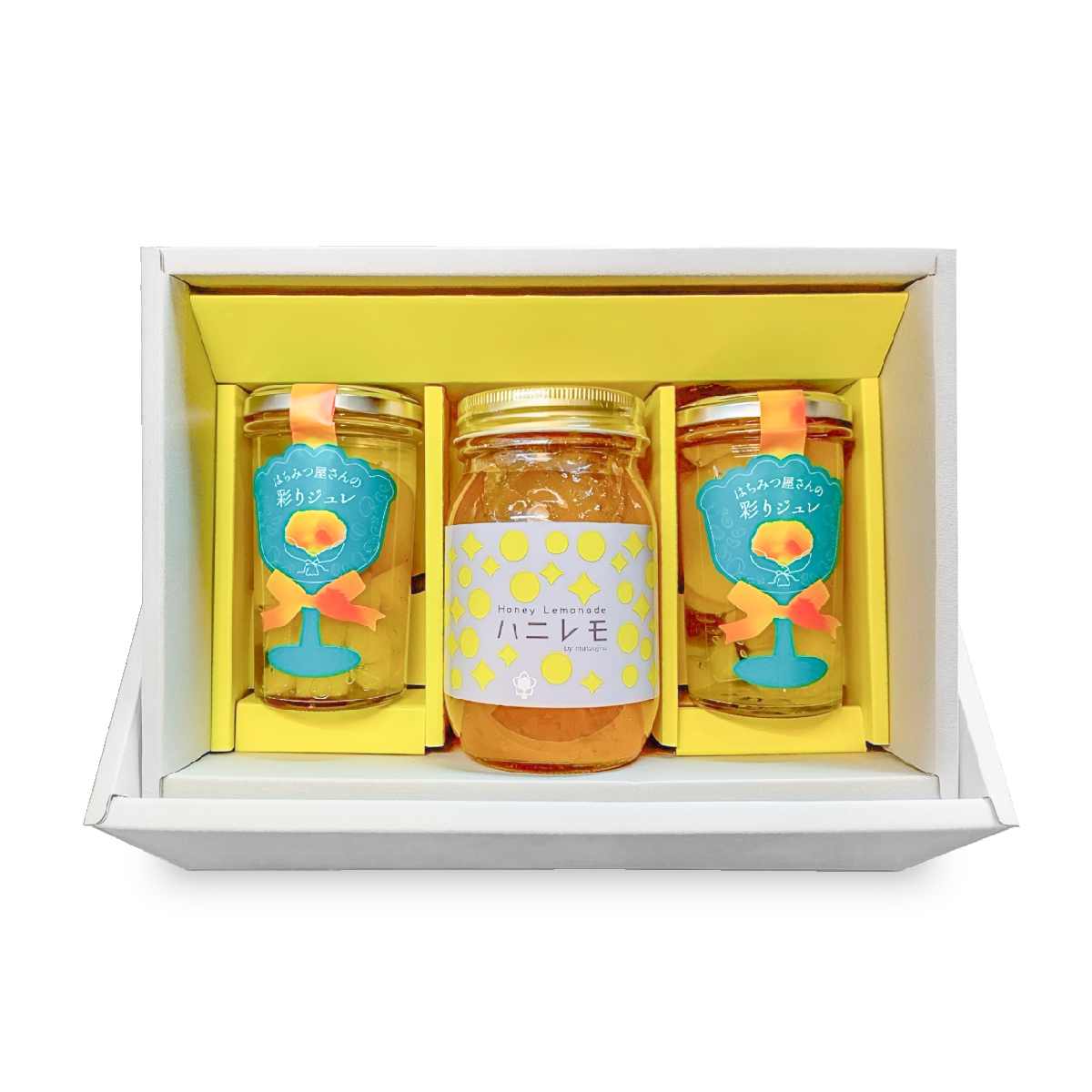フルーツジュレ（2本）＆ハニレモ（600g）セット