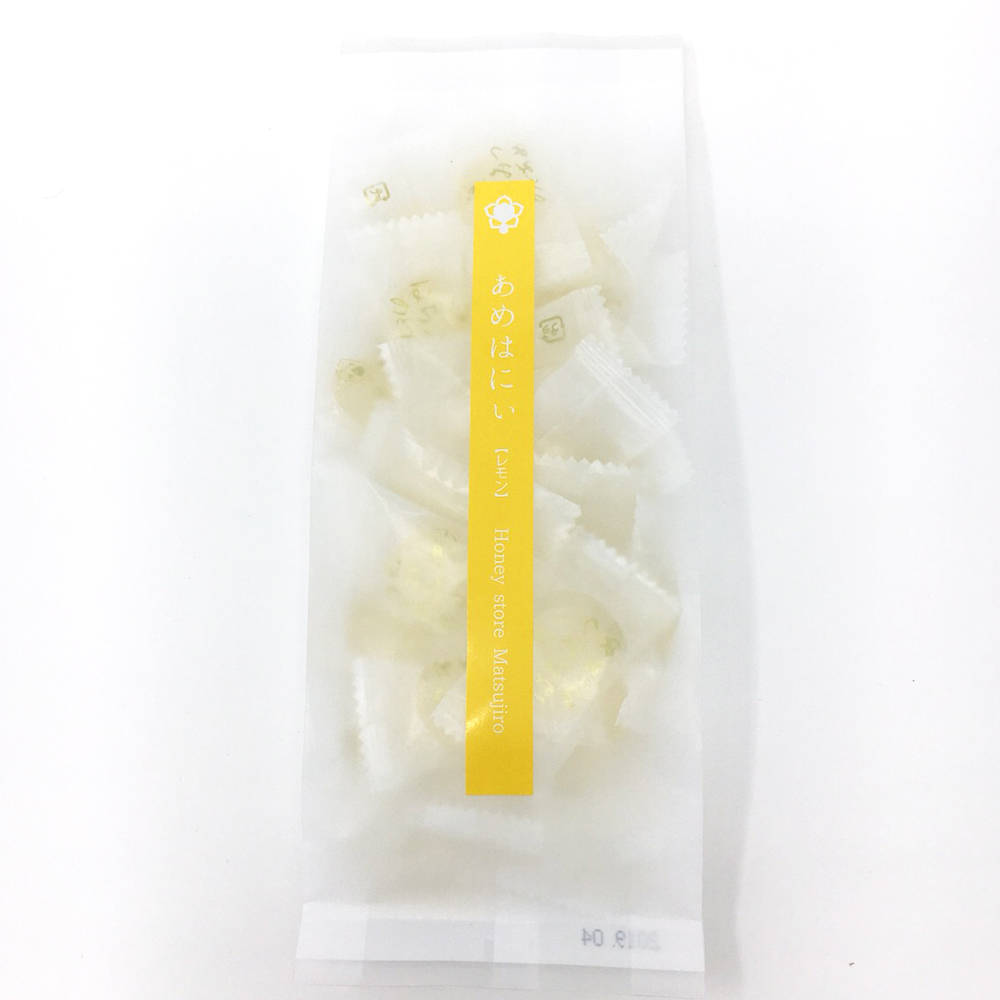 はちみつのど飴　あめはにぃ（レモン） 100g