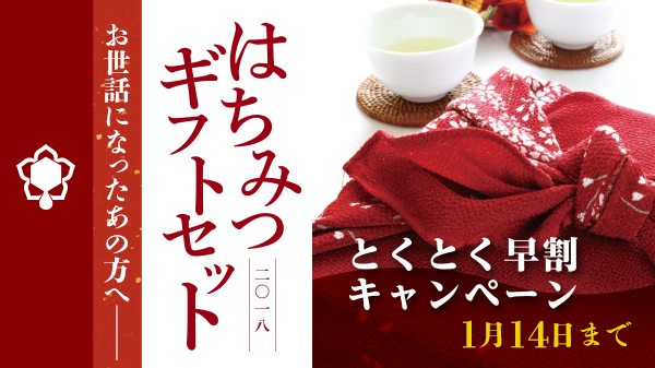 はちみつギフトセット とくとく早割キャンペーン